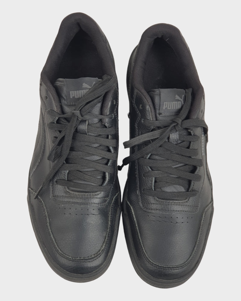 Puma Plain Black Men Shoe