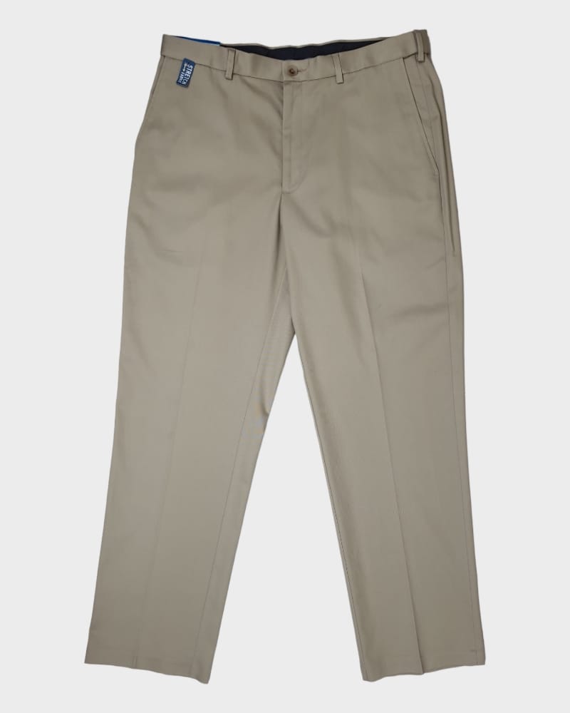 Haggar Clothing Premium Iron Khaki Men Pant ( W36-L32)