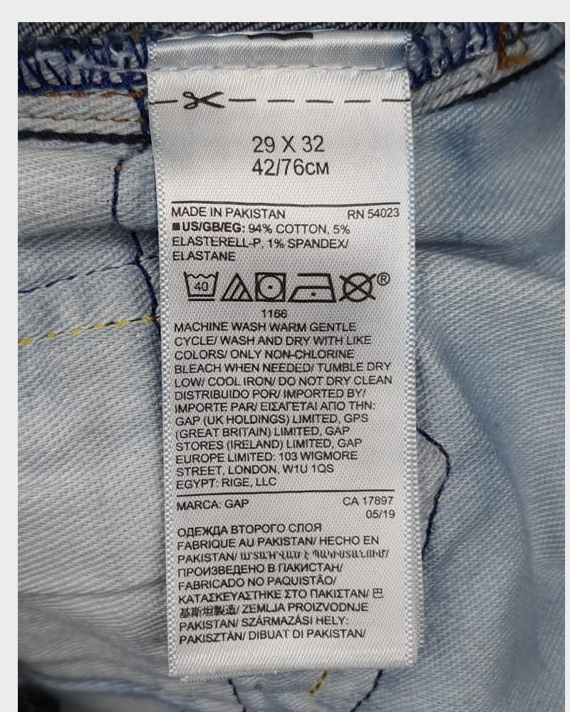 Gap Denim Men Pant ( W29-L32 )