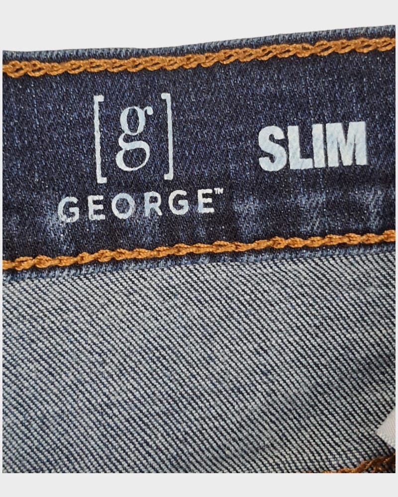 George Slim Denim Men's Pant (W29-L32)