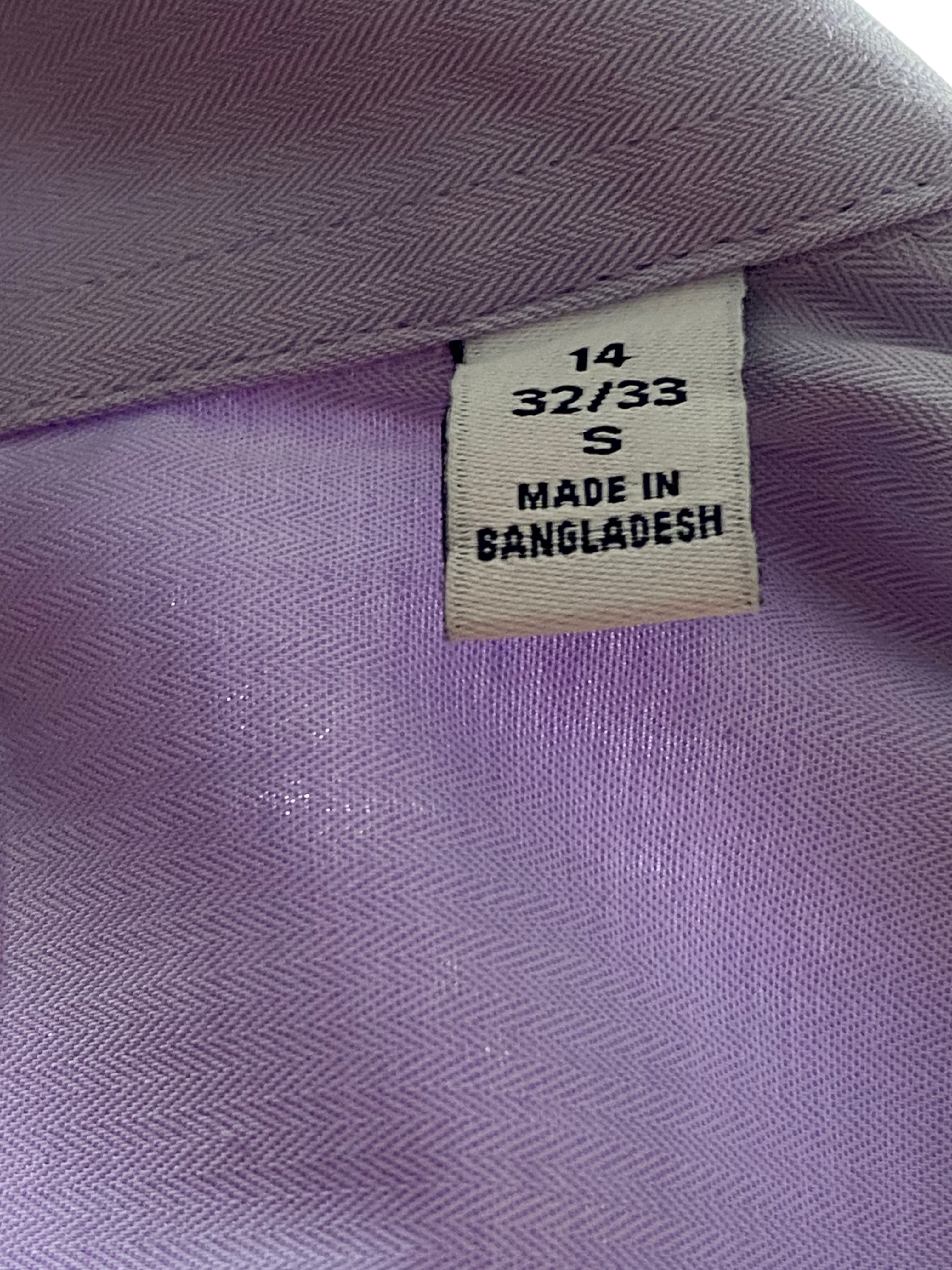 Calvin Klein Slim Fit Purple Shirt