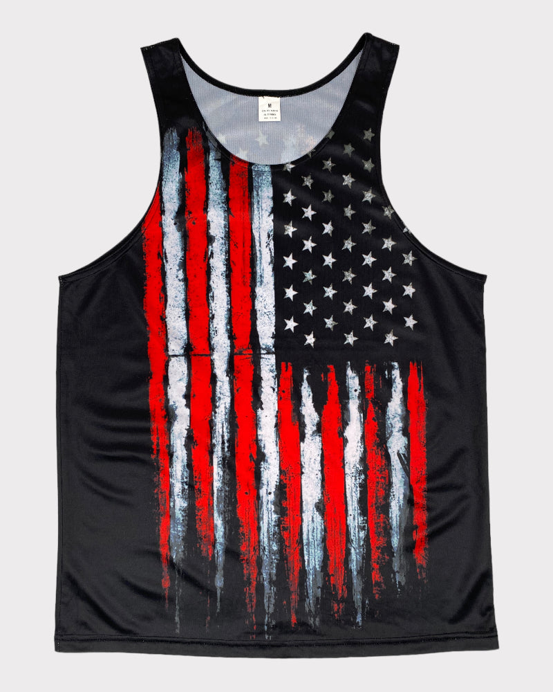 U.S Designed Polyester Men Tank Top