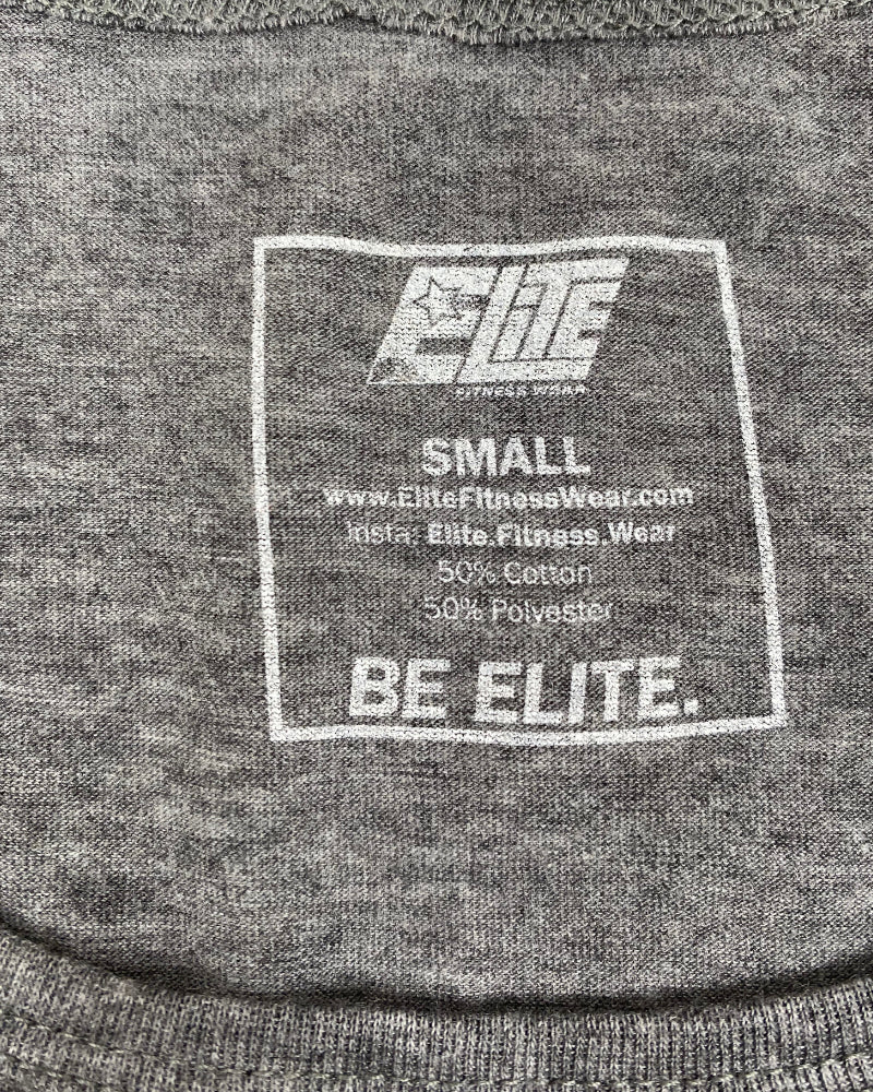 Elite Gray Men Tank Top