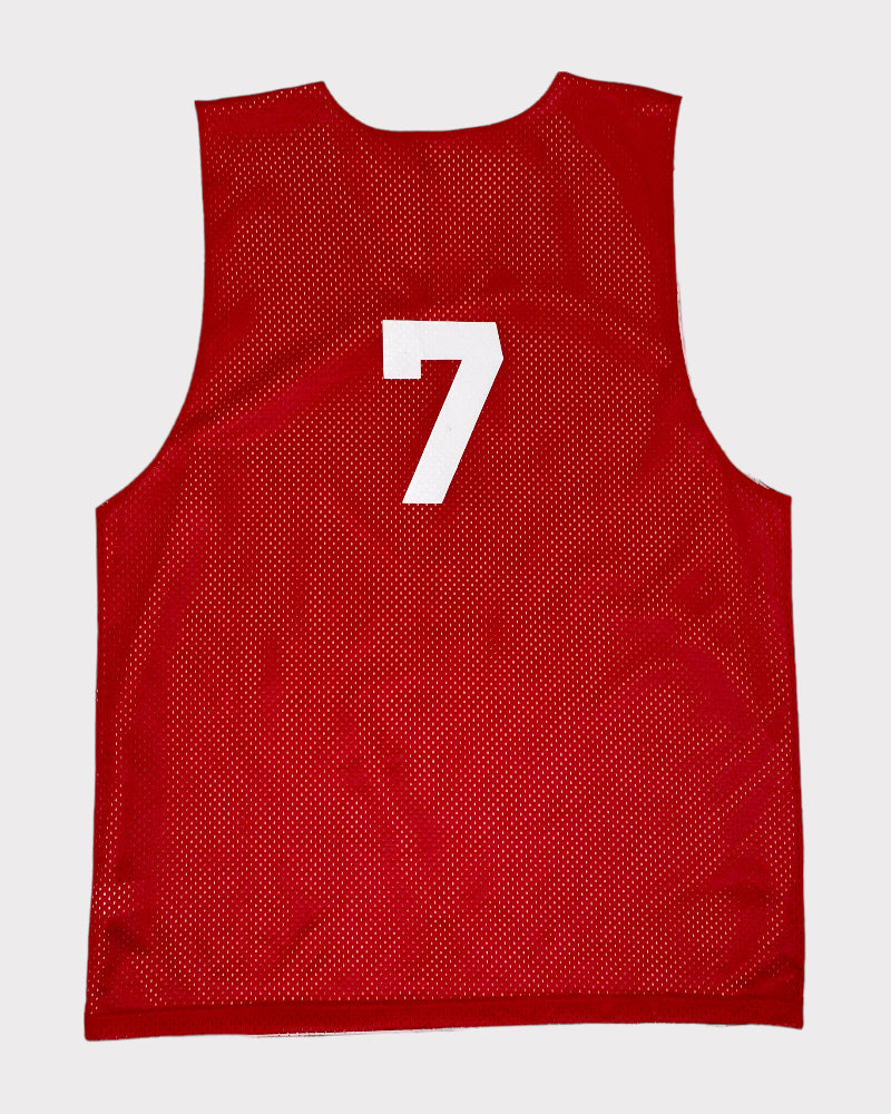 Alleson Athletic Red Men Tank Tops