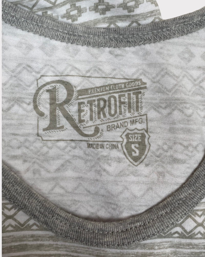 Retrofit Brand Style Men Tank Top