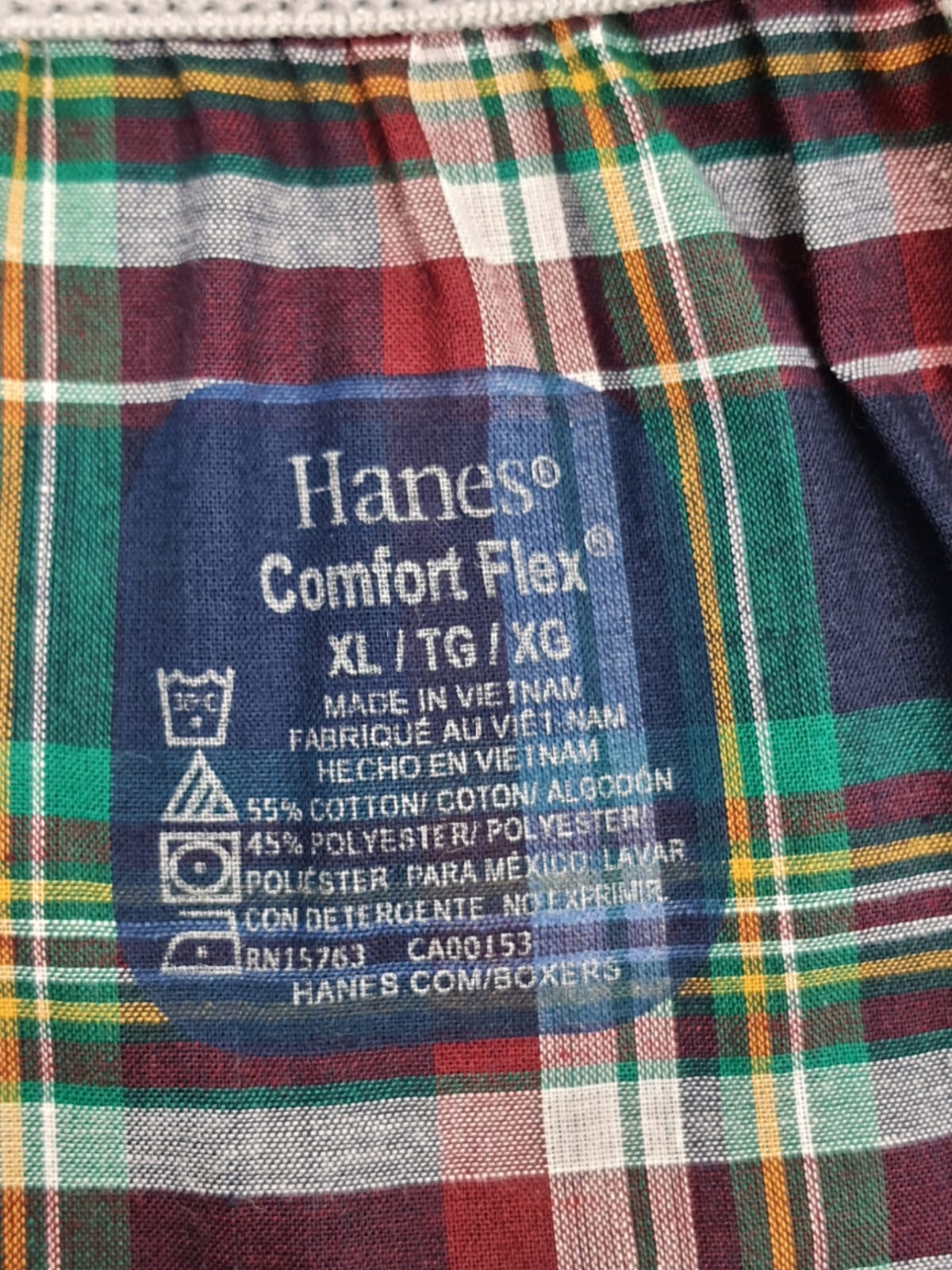 Hanes Comfort Flex Stripped Men Boxer