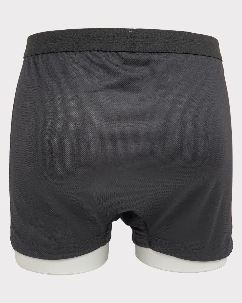 Jockey Spandex Plain Black Boxer Short