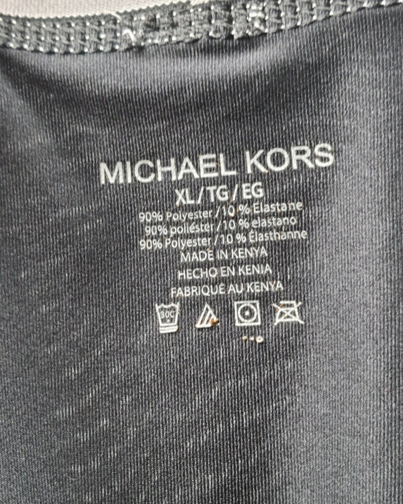 Michael Kors Plain Black Men Boxer