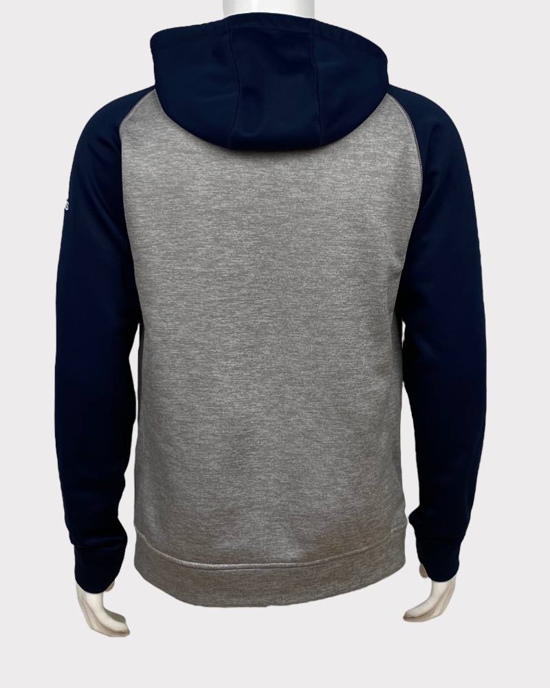 Adidas Matchy Gray/Blue Hoodie (S)