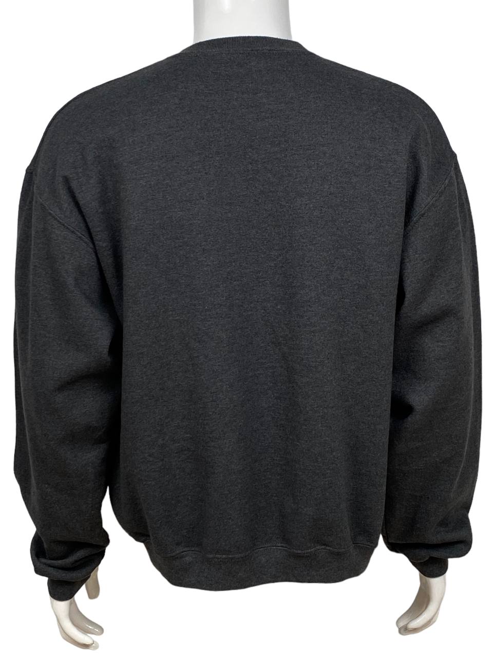 Jerzees Gray Russel Round Neck Sweatshirt ( M )