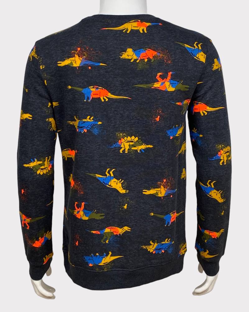 Quatemala Printed Round Neck Sweatshirt ( XL )