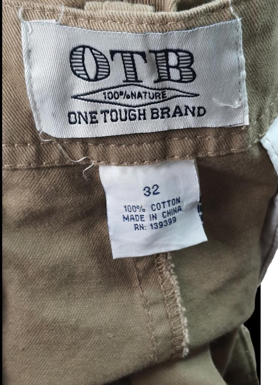 One Tough Brand Brown Cargo Shorts (32)