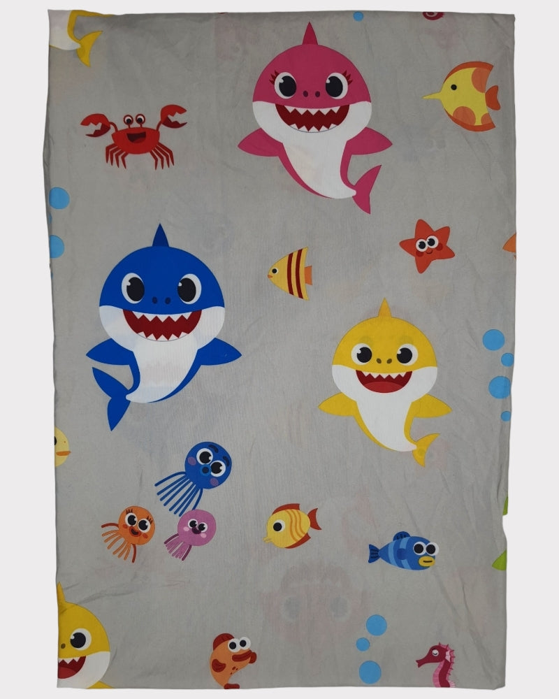 Pinkfong Smart Study Sharky Bedsheet