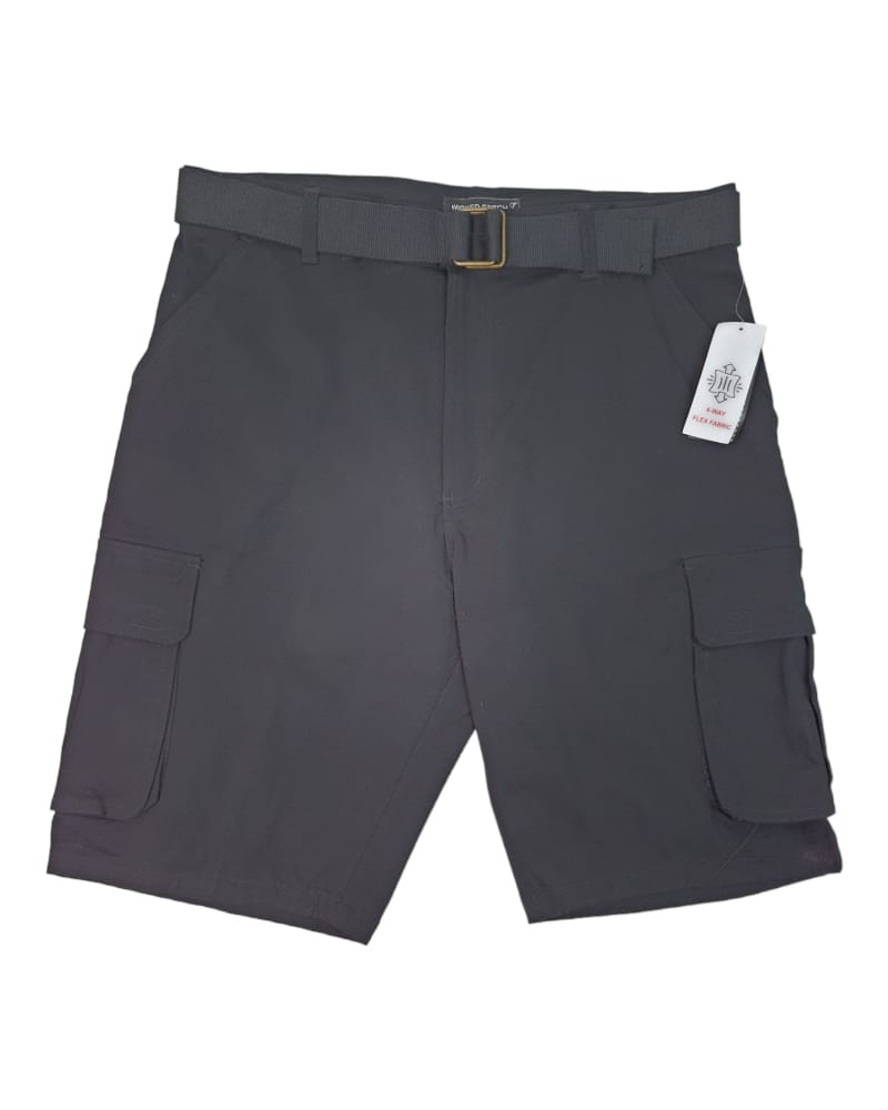 Wicked Stitch Black Cargo Short ( 34 )