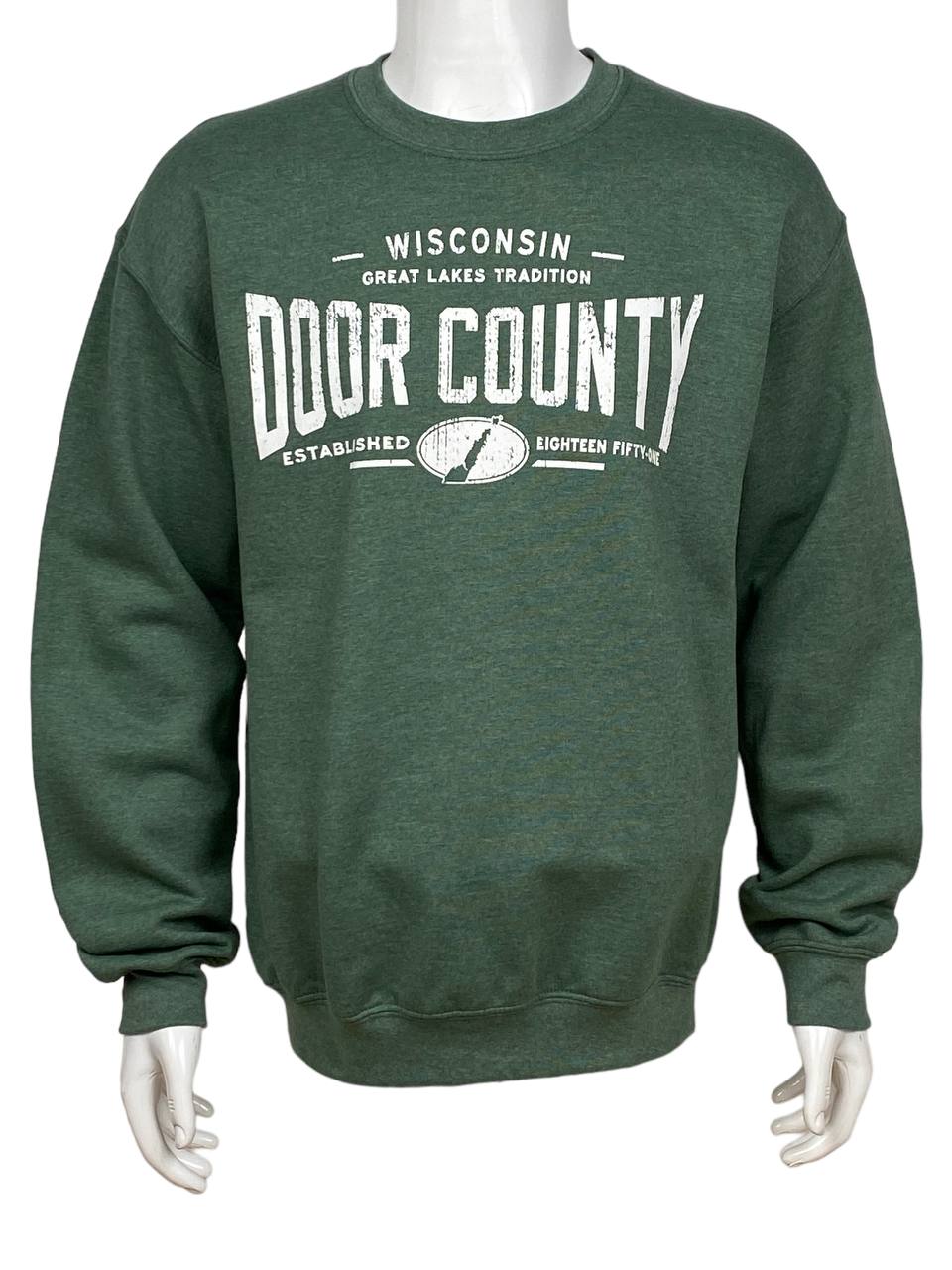 Gildan Door County Round Neck Sweatshirt ( M )