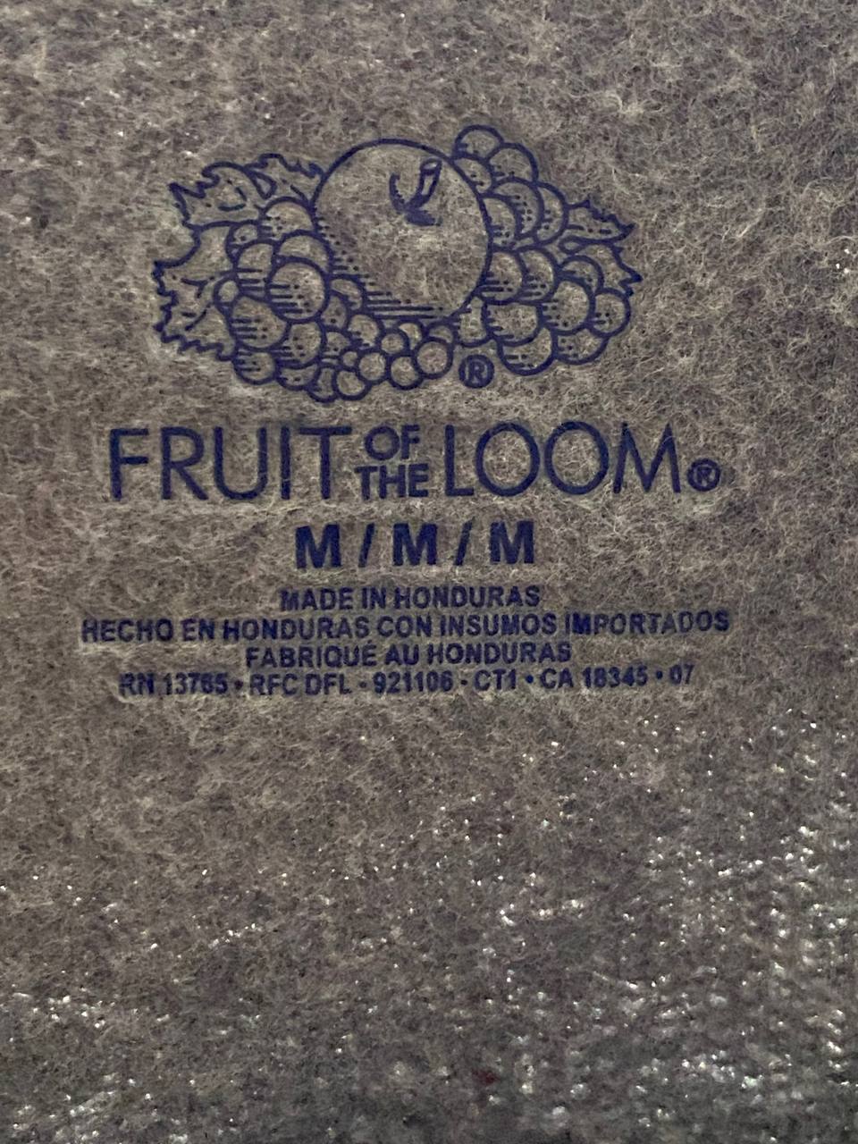 Fruit Of The Loom Round Neck Sweatshirt ( M )