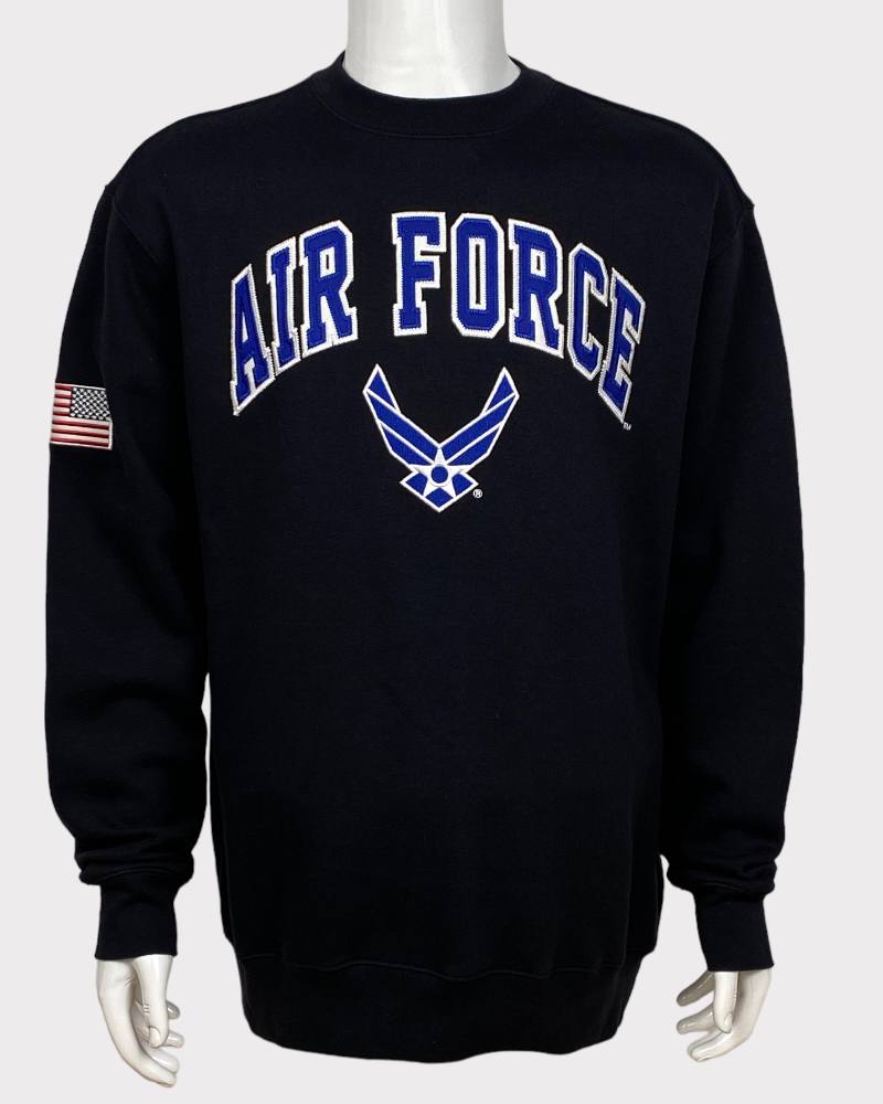 Armed Force Clear Round Neck Sweatshirt ( M )