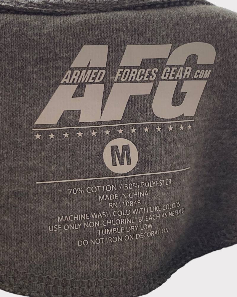 Armed Force Clear Round Neck Sweatshirt ( M )