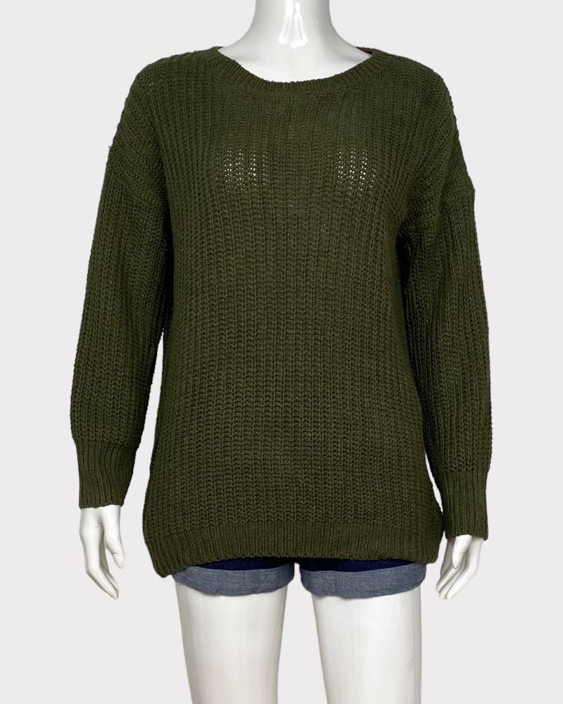 Shein Ladies Knitted Sweatshirt ( One Size)