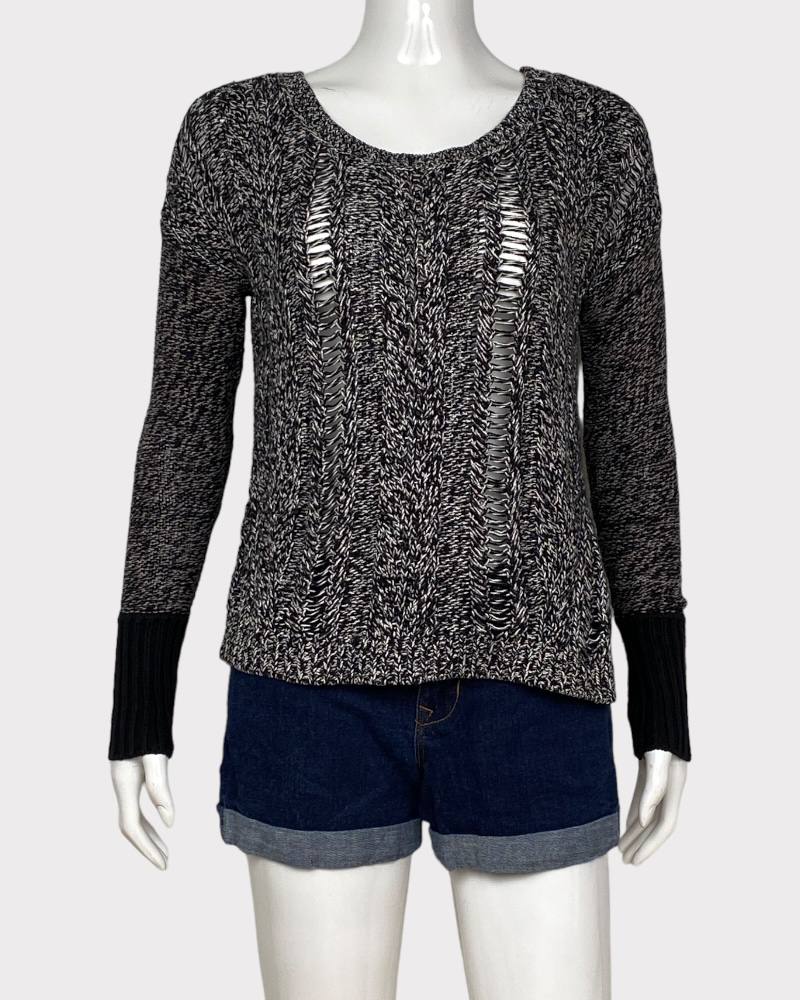 American Eagle Ladies Knitted Sweatshirt (S)