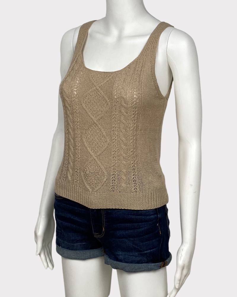 Sweet Rain Ladies Knitted Crop Top