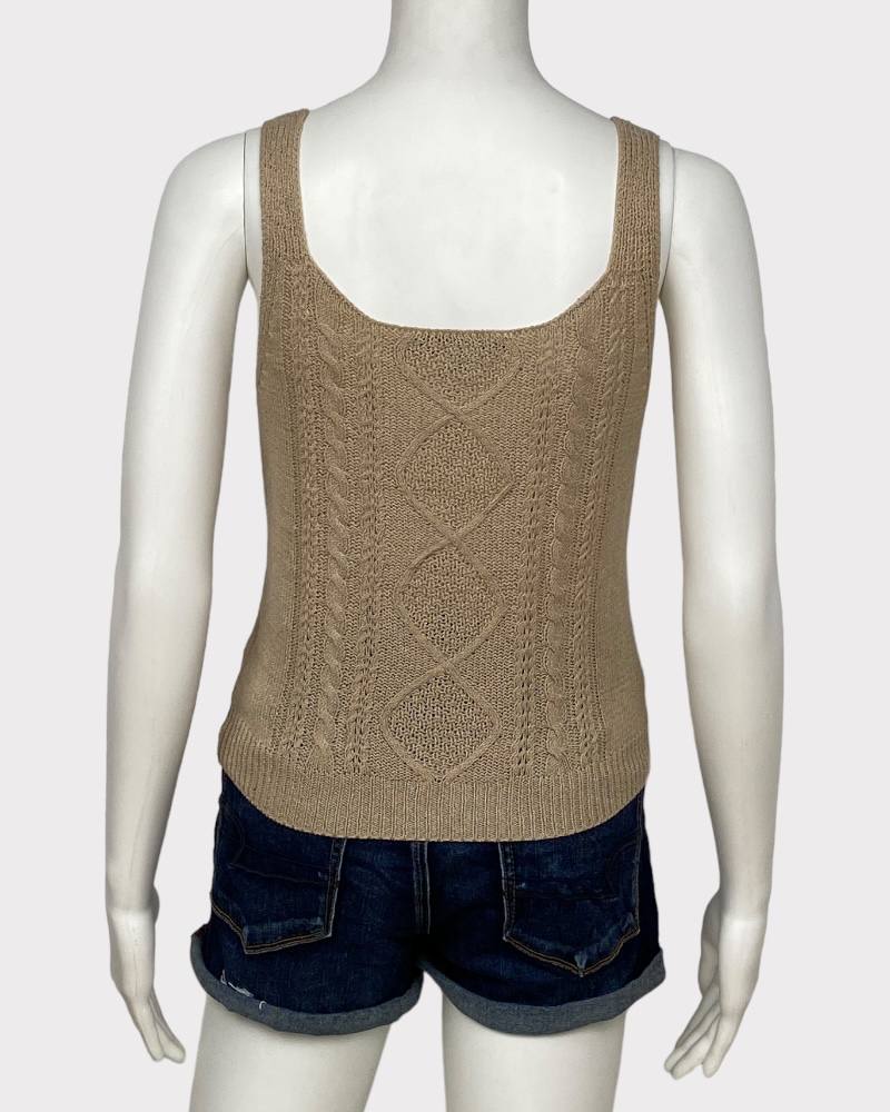 Sweet Rain Ladies Knitted Crop Top