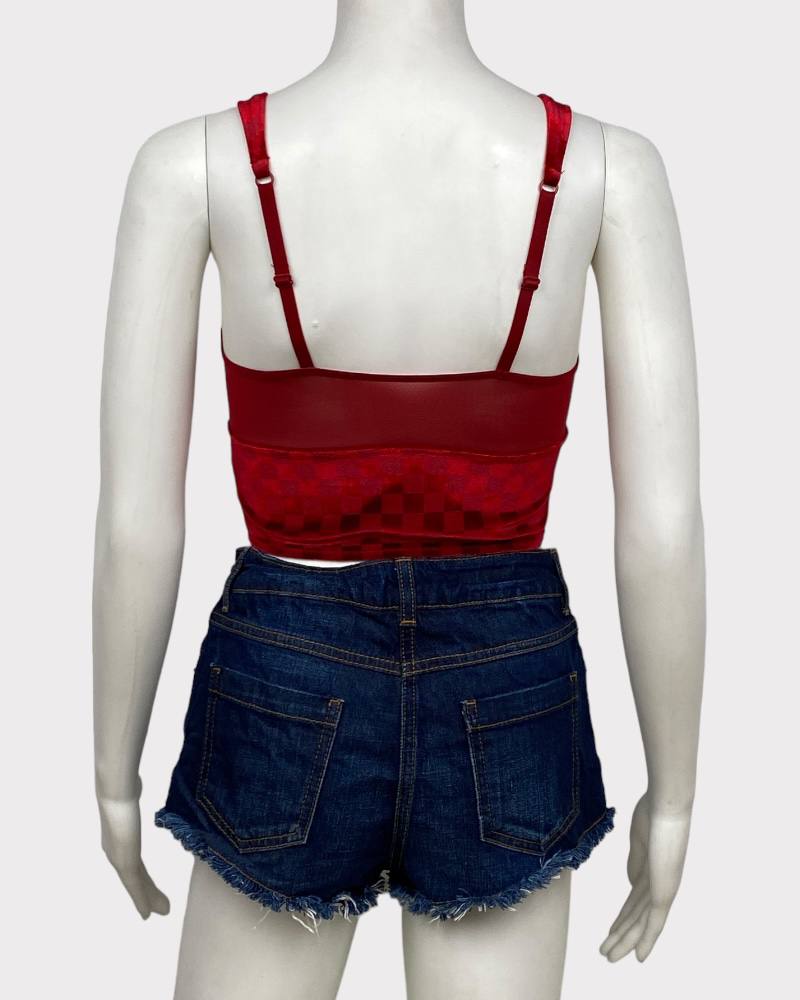 Colsie Red Sexy Style Ladies Crop Top ( S )