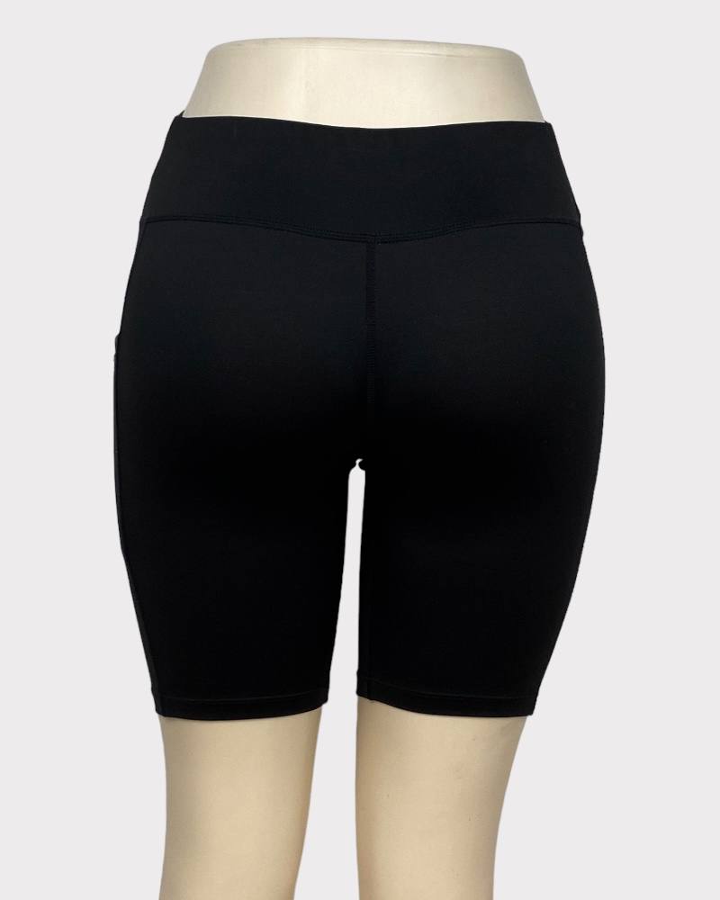 Plain Black Cycling Short ( L )