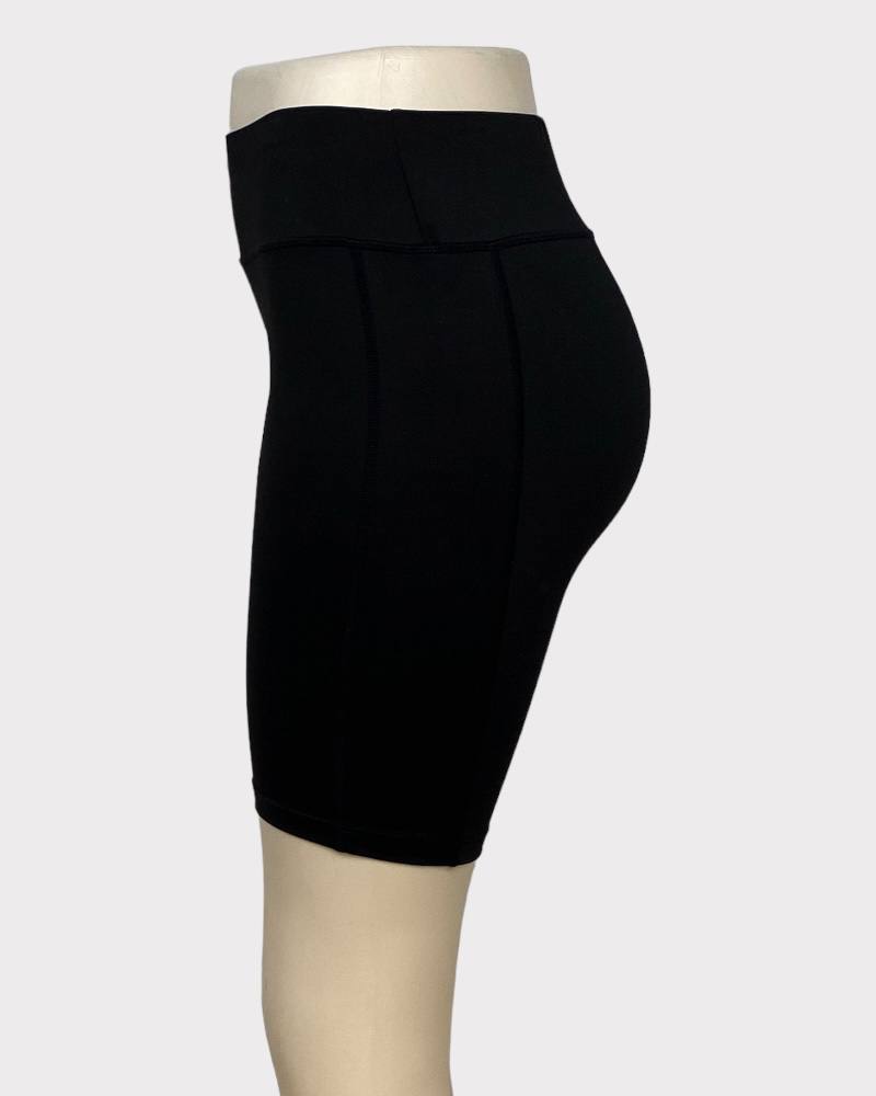 Plain Black Cycling Short ( L )