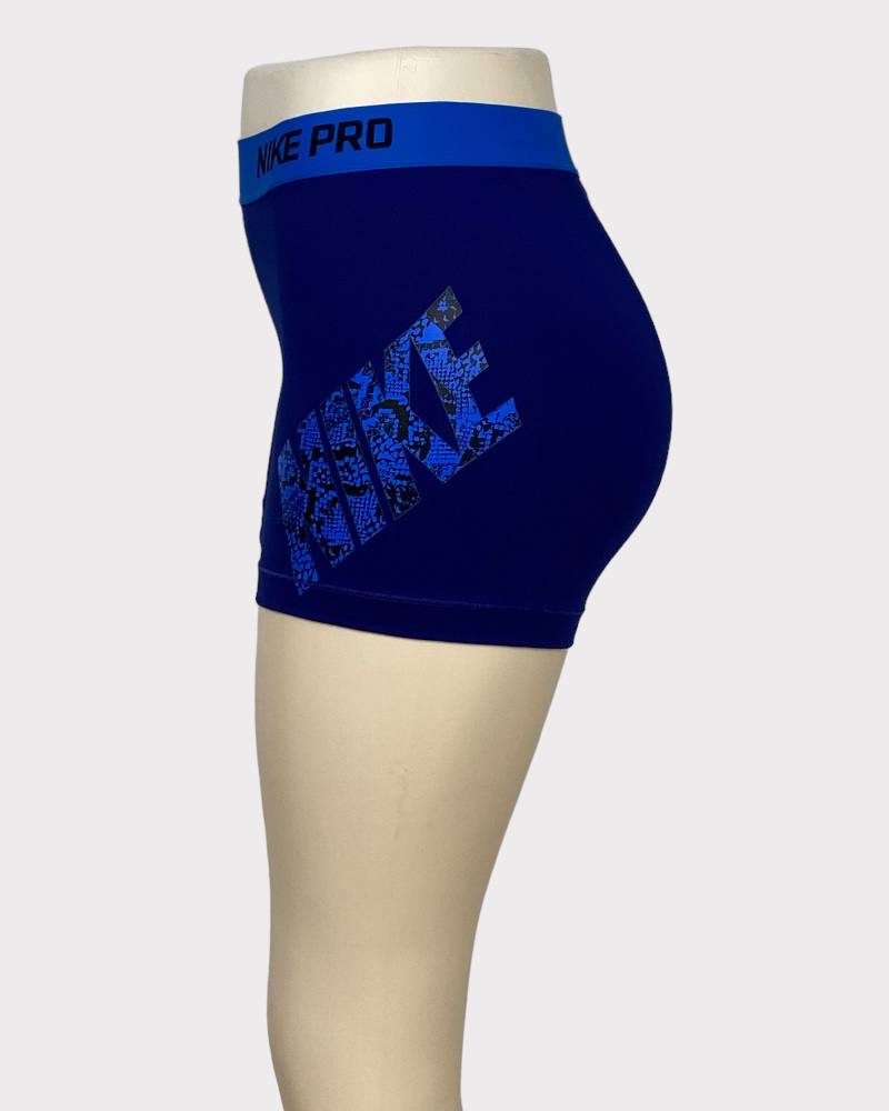 Nike Pro Blue Cycling Short ( L )