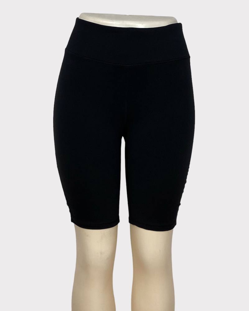 Gaiam Plain Black Ladies Cycling Short ( M )