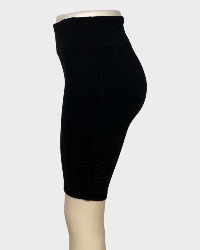 Gaiam Plain Black Ladies Cycling Short ( M )