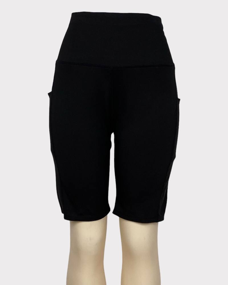 Sports Wear Black Ladies Cycling Short ( XL )