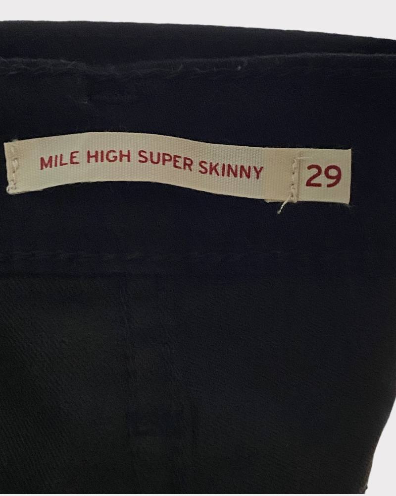 Levis Mile High Super Skinny Ladies Pant ( 29 )