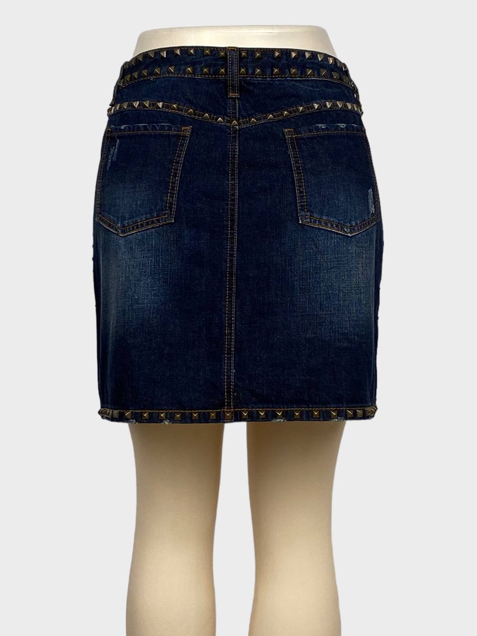 Stetson Ladies Denim Mini Skirt (W8)