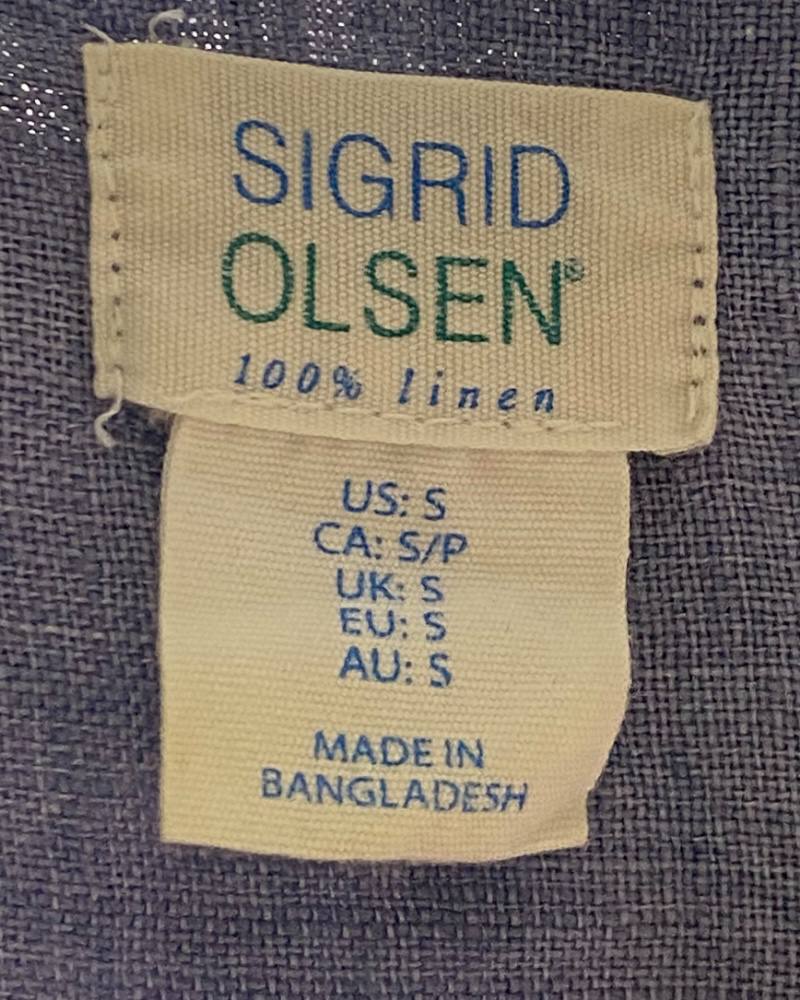 Sigid Olsen Linen Blouse