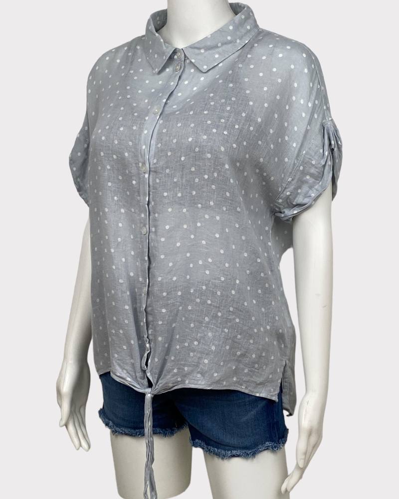 Jacks Girlfriend Linen Blouse