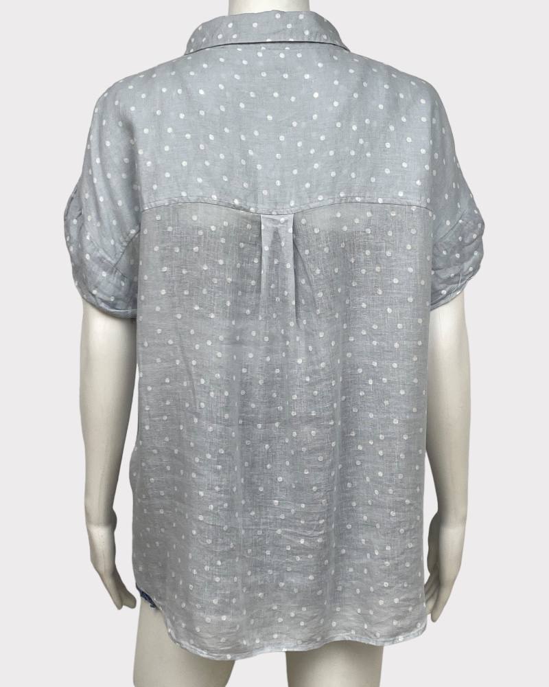 Jacks Girlfriend Linen Blouse