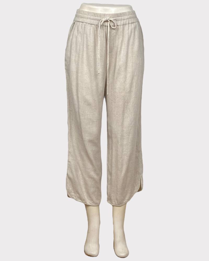 Cremieux Plain Linen Ladies Pant