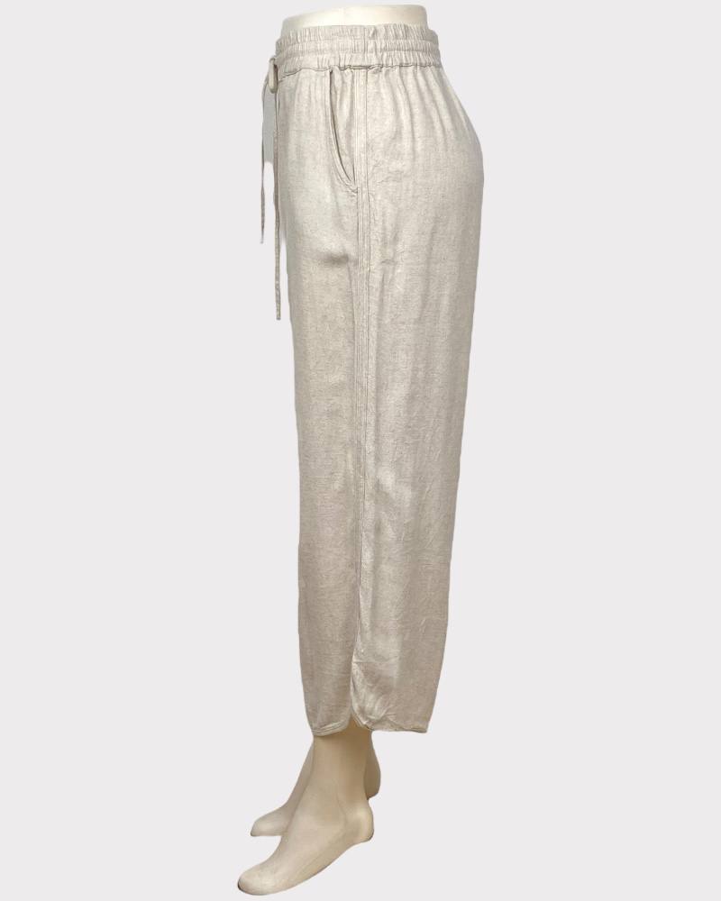 Cremieux Plain Linen Ladies Pant