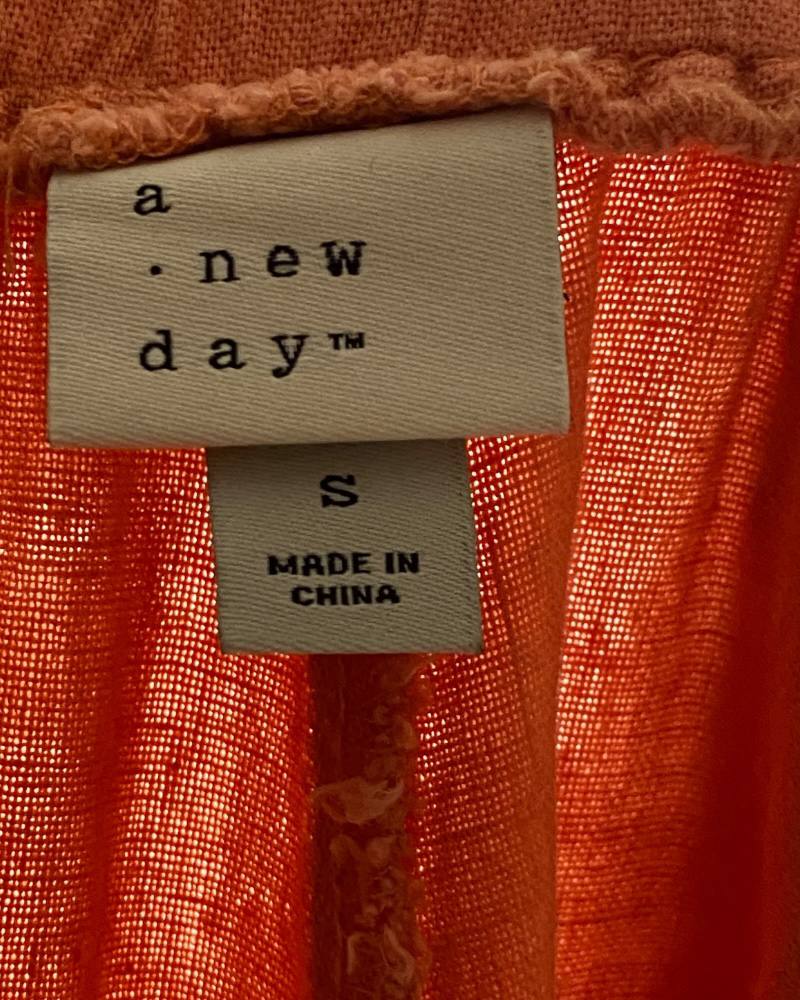 A N ew Day Plain Color  Linen Ladies Pant