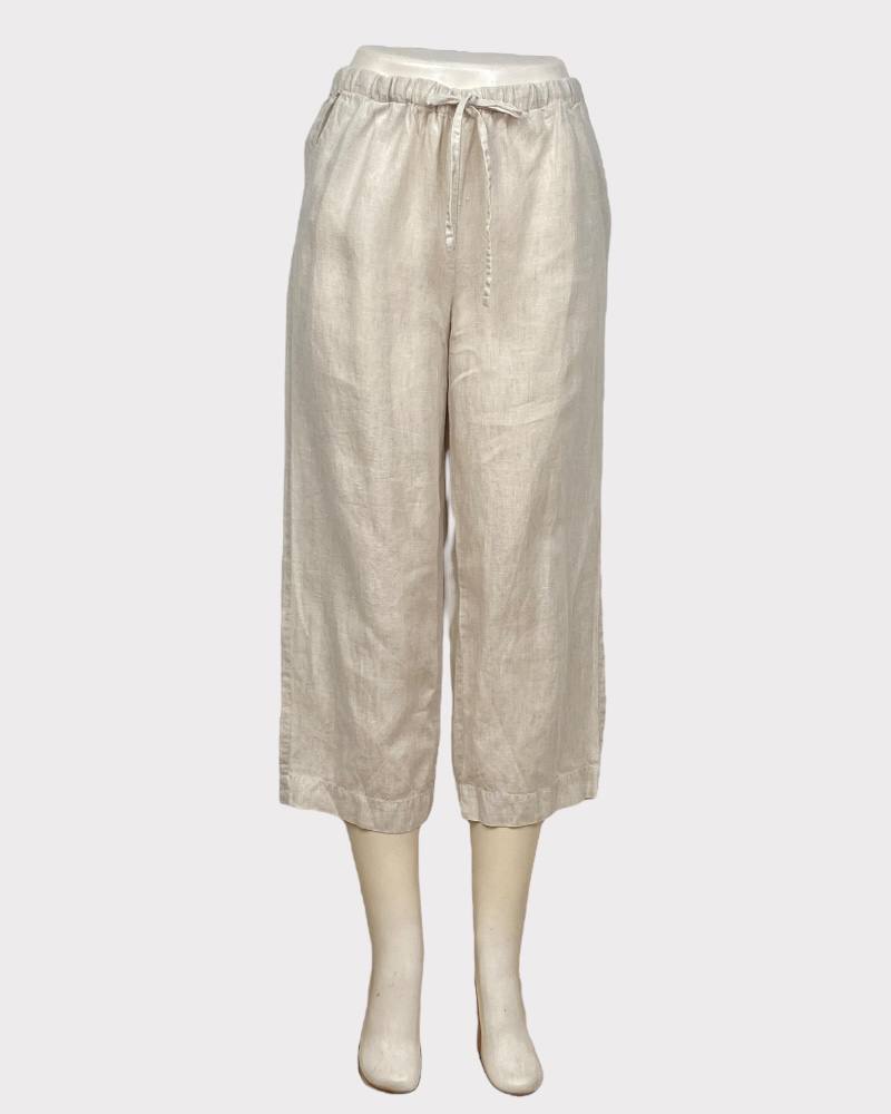 Kate Hill Petite  Linen Ladies Pant