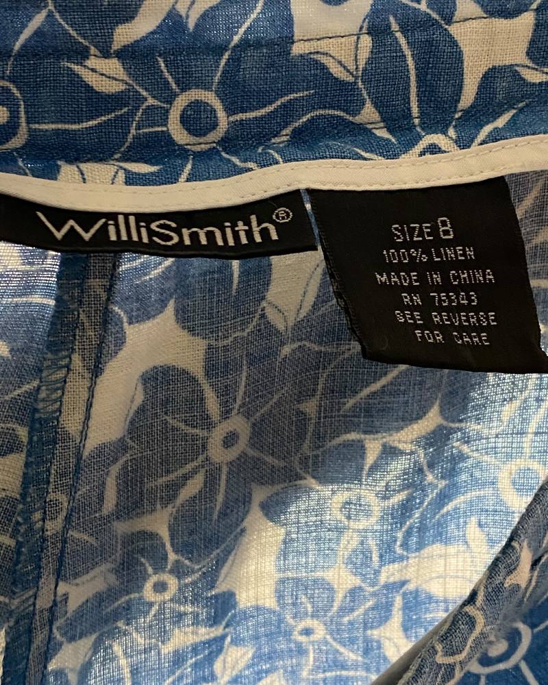 Willi Smith Linen Ladies Pant