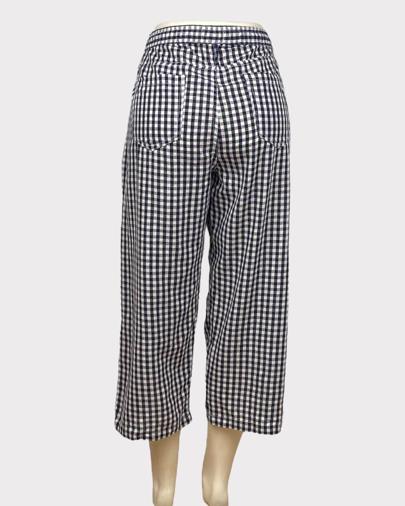 Dash Stripped  Linen Ladies Pant