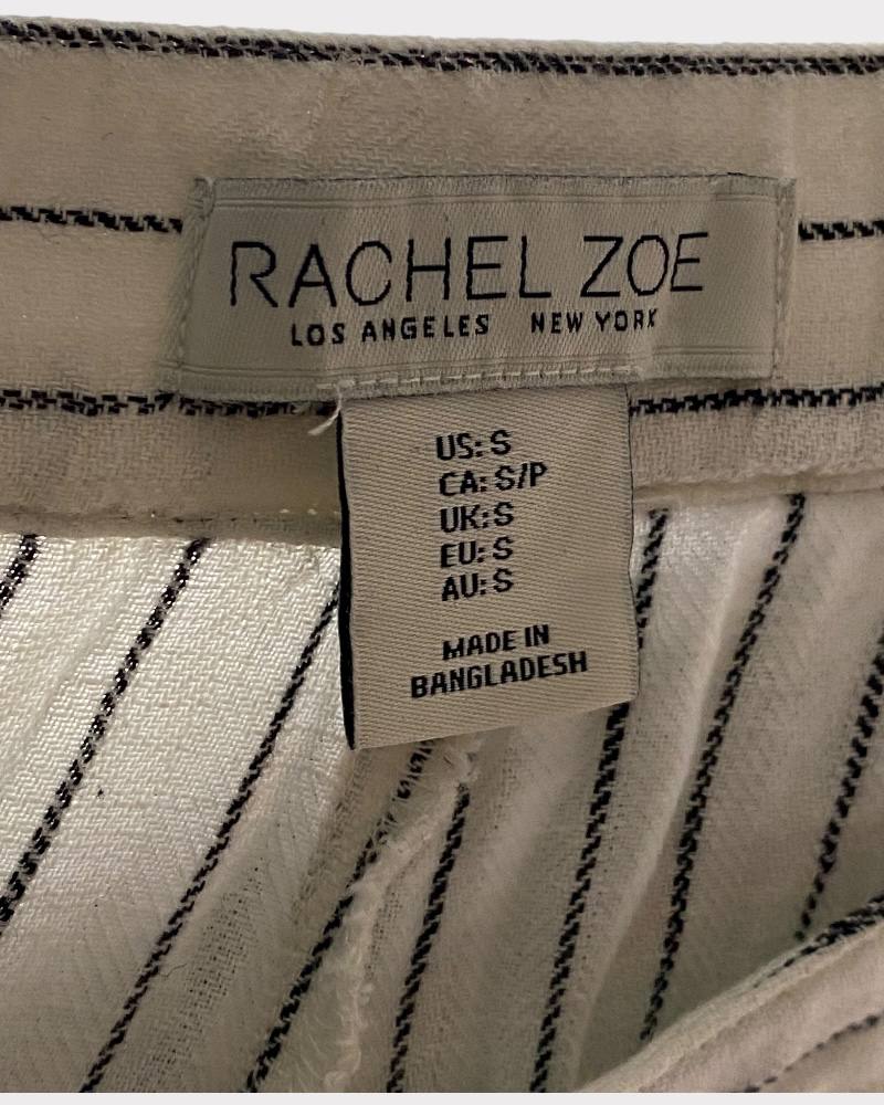 Rachel Zoe Stripped  Linen Ladies Pant