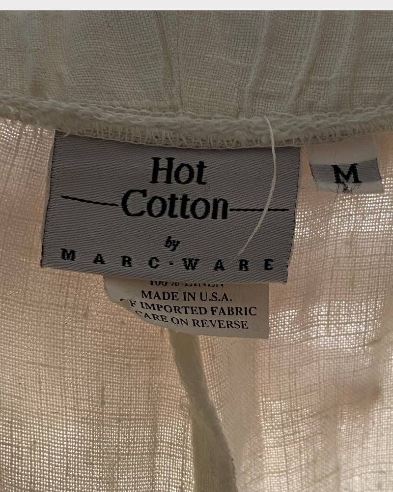 Hot Cotton Mark Ware Ladies Linen Pant