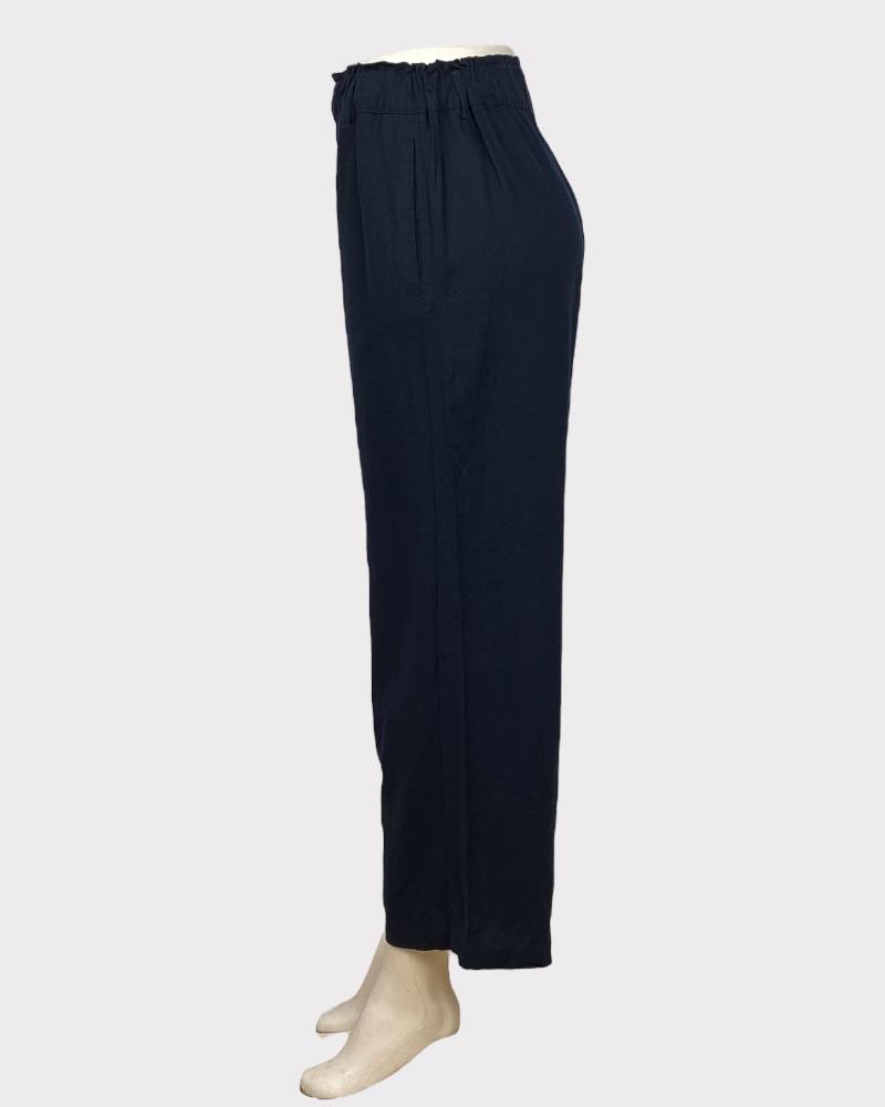 JDY Black Ladies Linen Pant