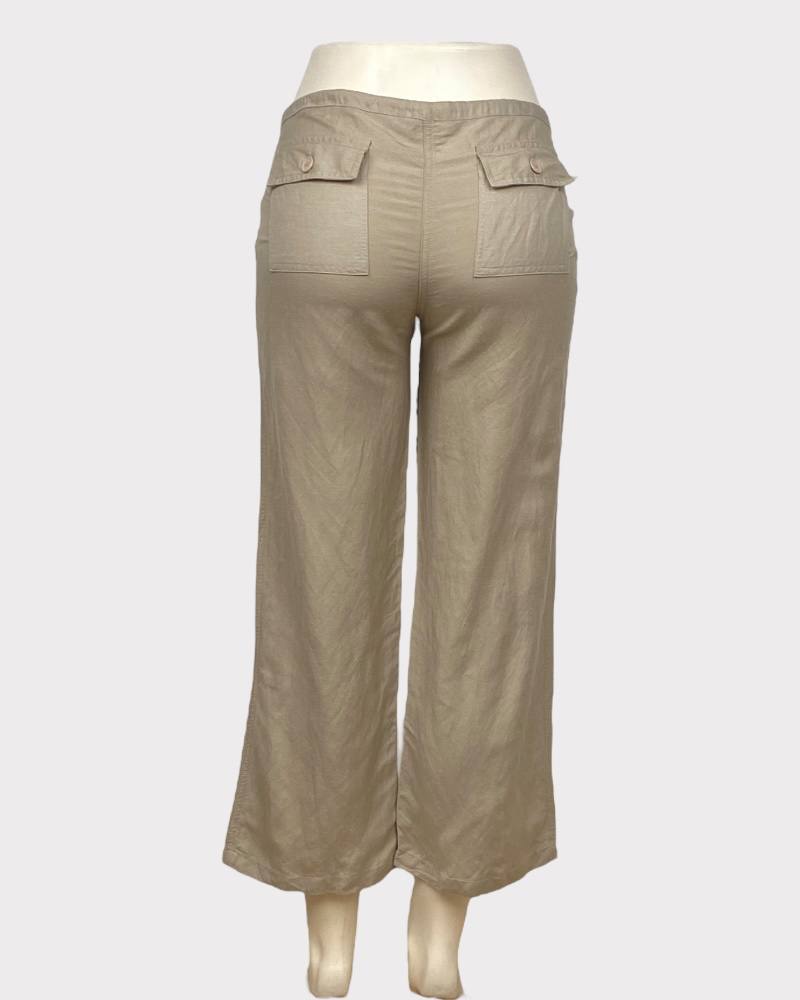 Voice Cream Kiss Ladies Linen Pant