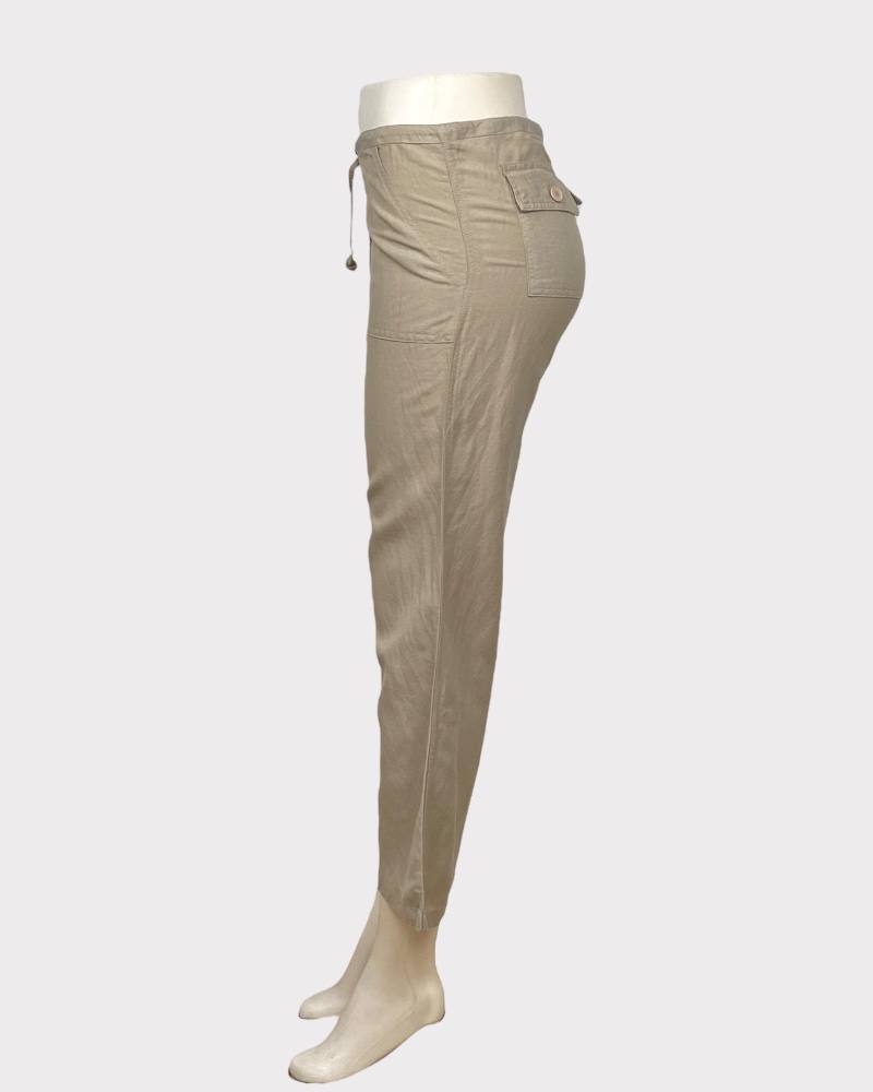 Voice Cream Kiss Ladies Linen Pant