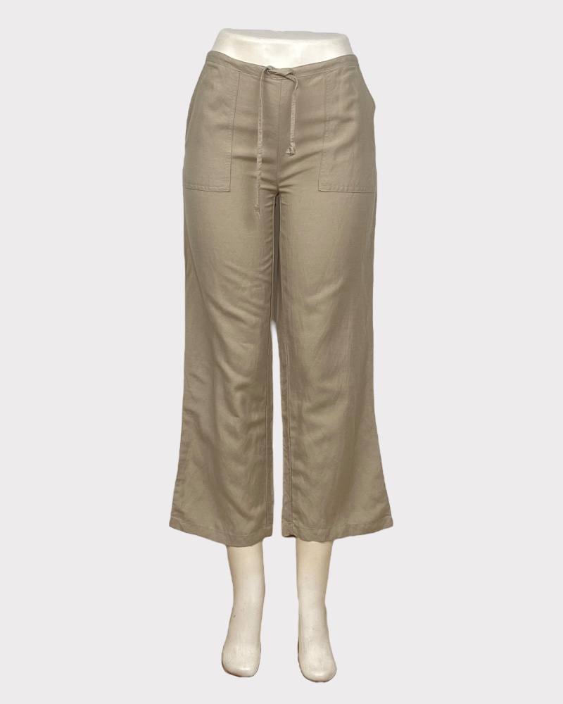 Voice Cream Kiss Ladies Linen Pant